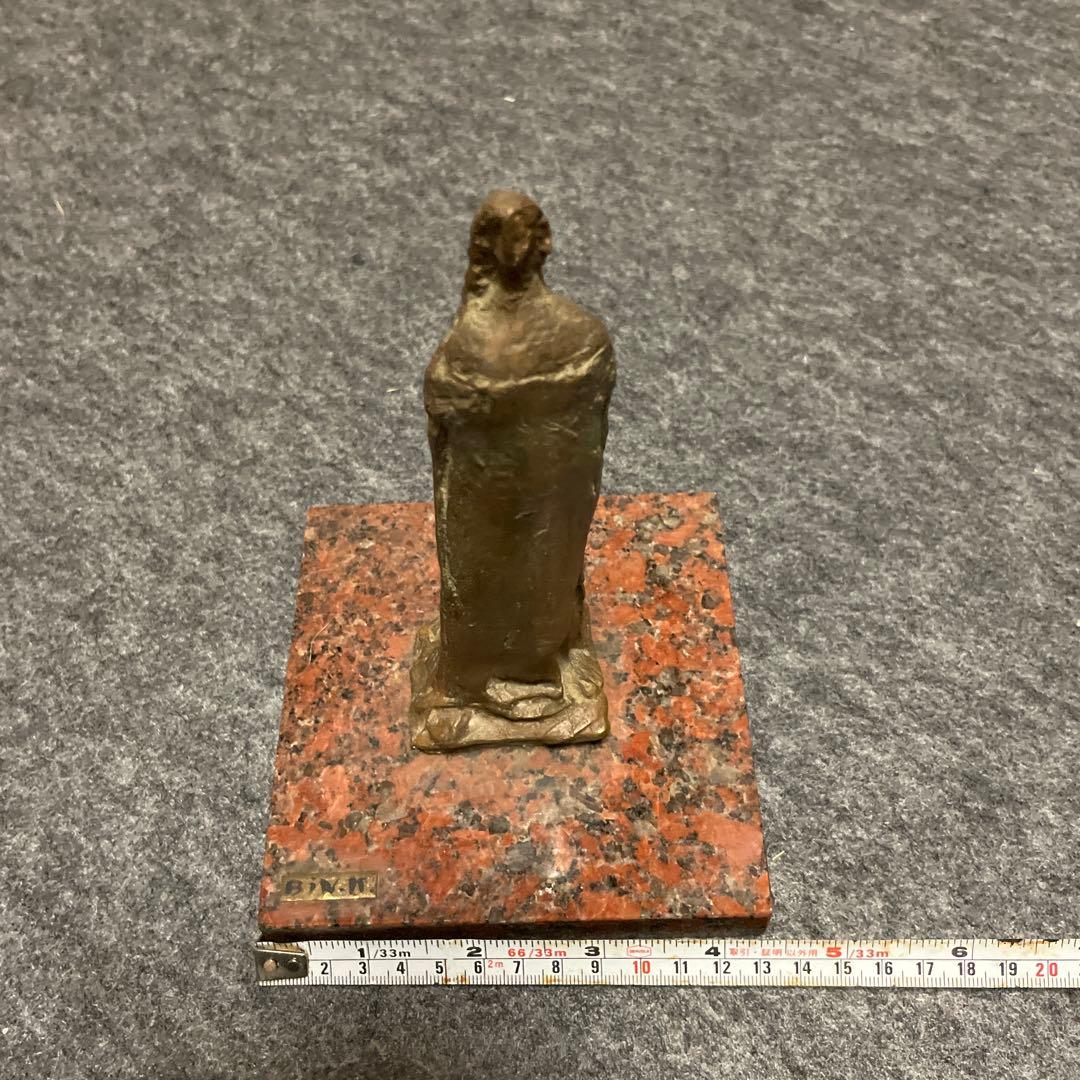 美術品　アート　アンティーク　金属製象　台座石 美術品 アート アンティーク 金属製象 台座石