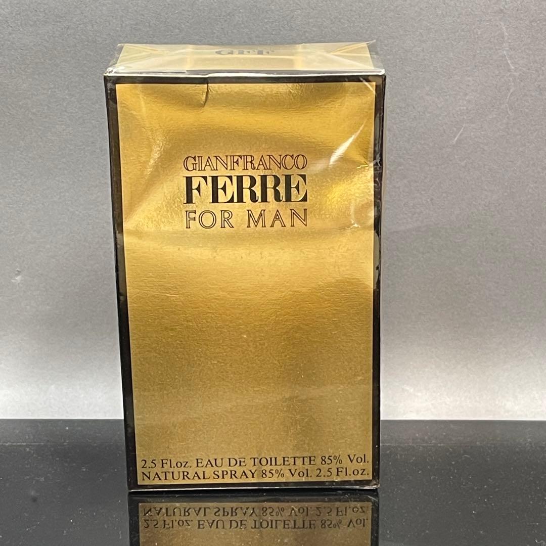 【イタリア製】Gianfranco Ferré 男性用の香水 全新品 75ml
