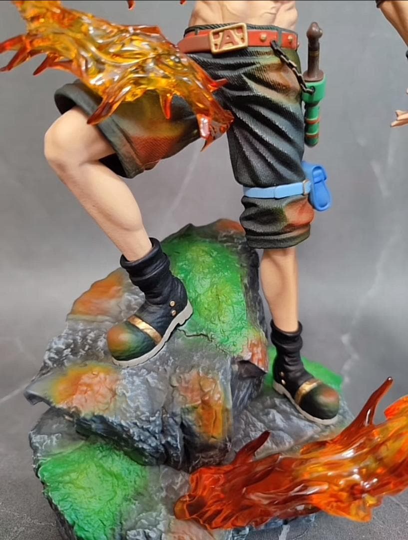 ワンピース エース フィギュア ガレージキット 塗装済み完成品 POP