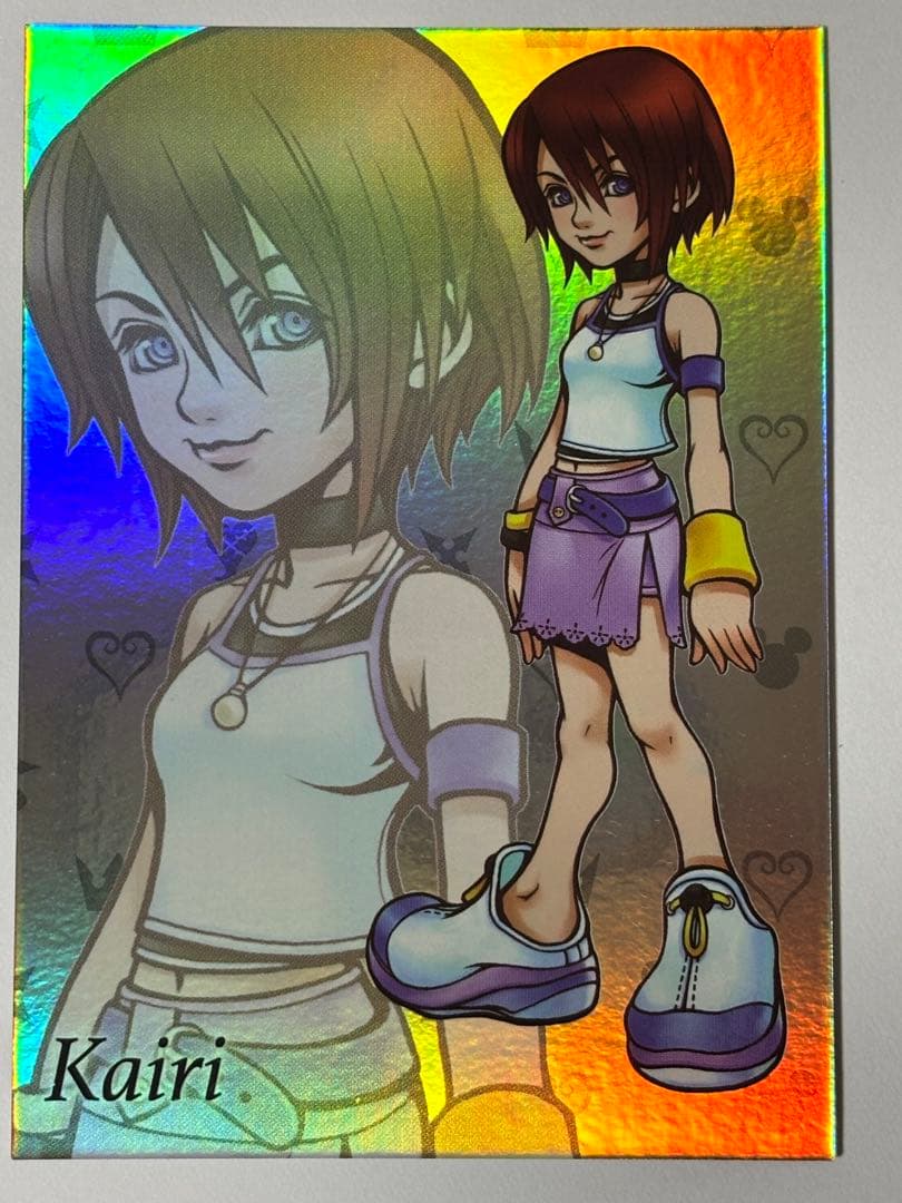 キングダムハーツ アートミュージアム アザープレミアム(ホロカード) 「カイリ」