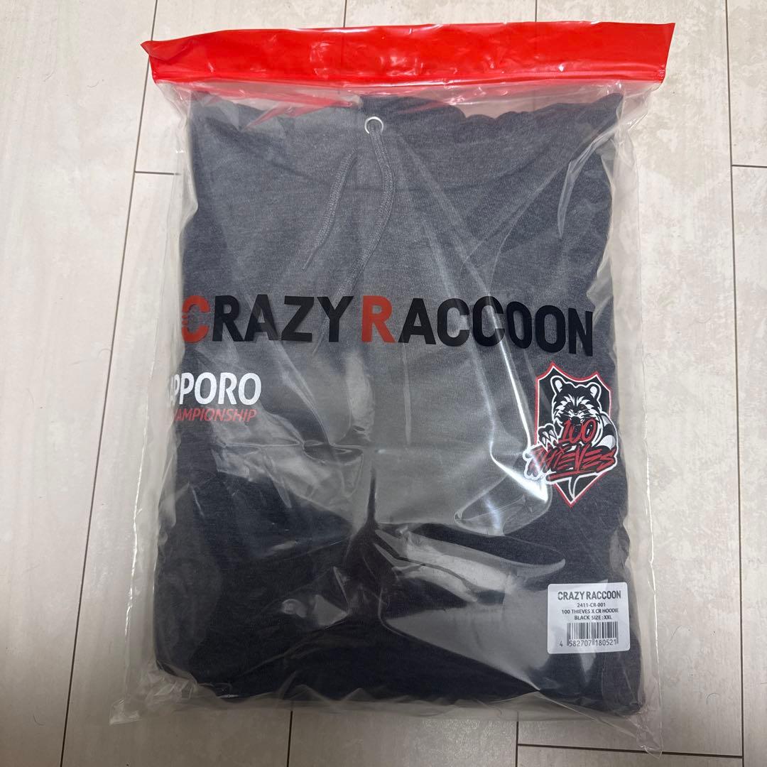 CRAZY RACCOON × 100THIEVES ALGS札幌 パーカー - メルカリ