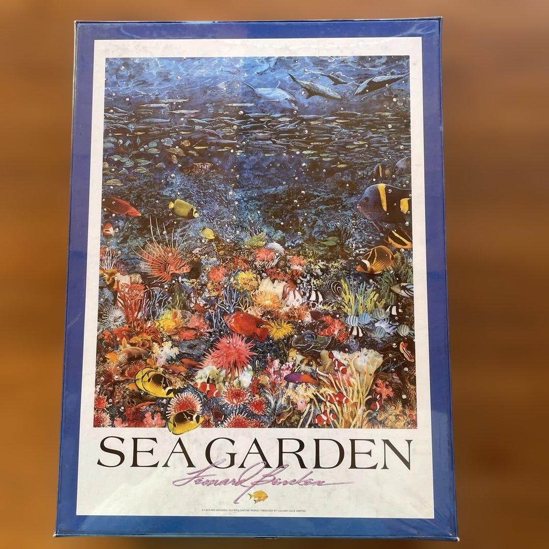 ジグソーパズル　レオナルド・ベンケン　シー・ガーデン　1000P 未開封　UV ジグソーパズル レオナルド・ベンケン シー・ガーデン 1000P 未開封 UV