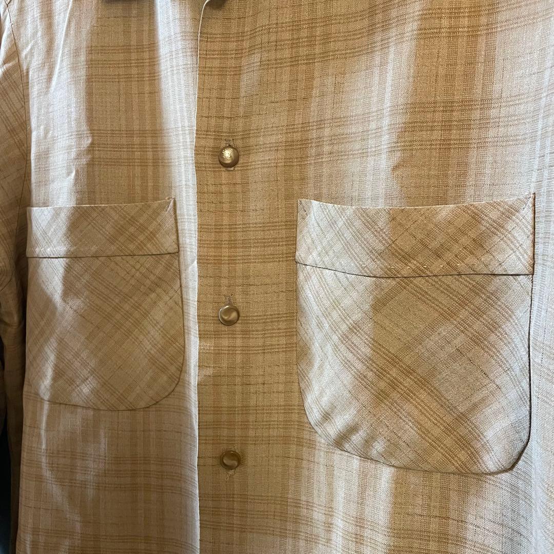 50s 60s Sportsman オープンカラー レーヨン ビンテージ シャツ - メルカリ