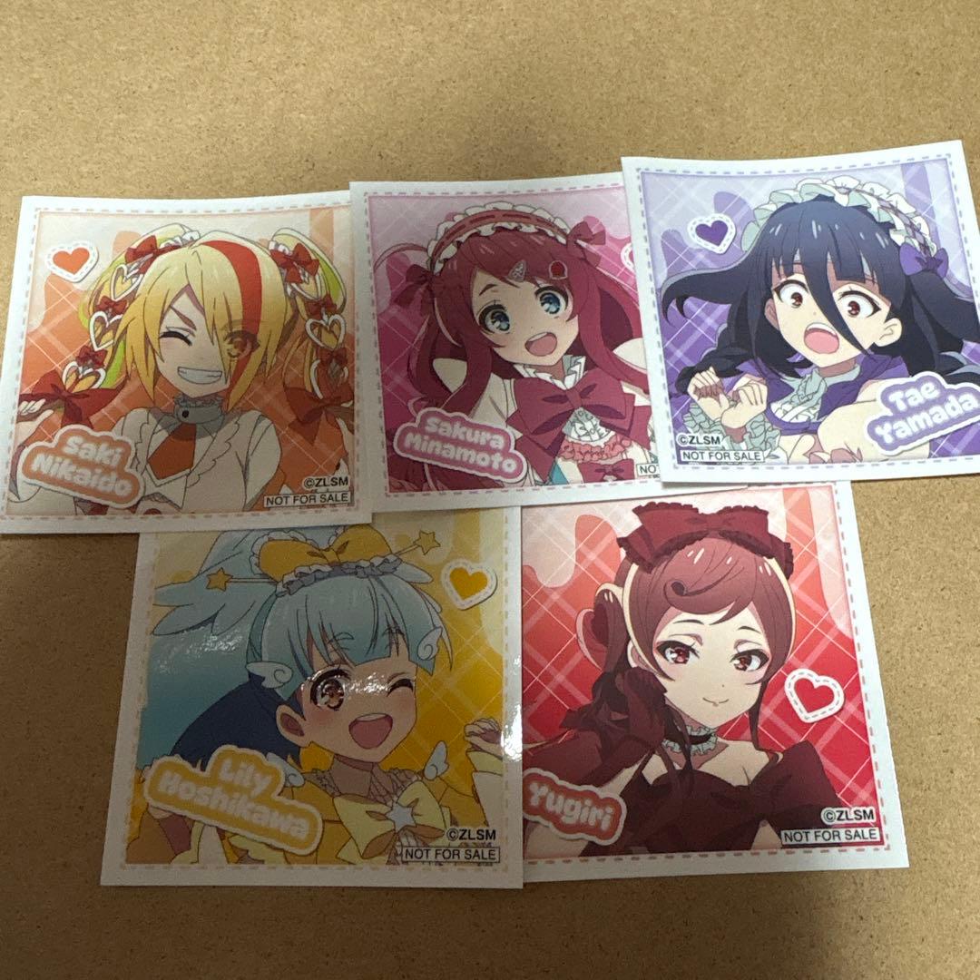 ゾンビランドサガ ステッカー 町田モディ ポップアップショップ 特典