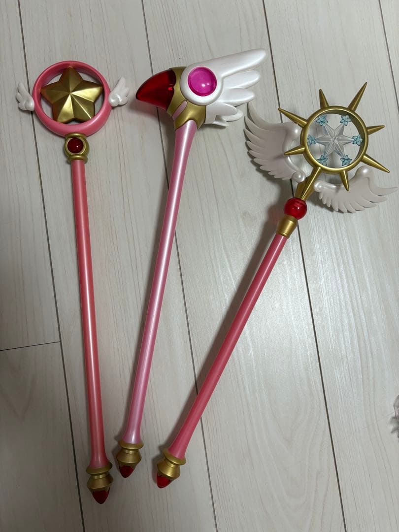 カードキャプターさくら　杖3種類セット