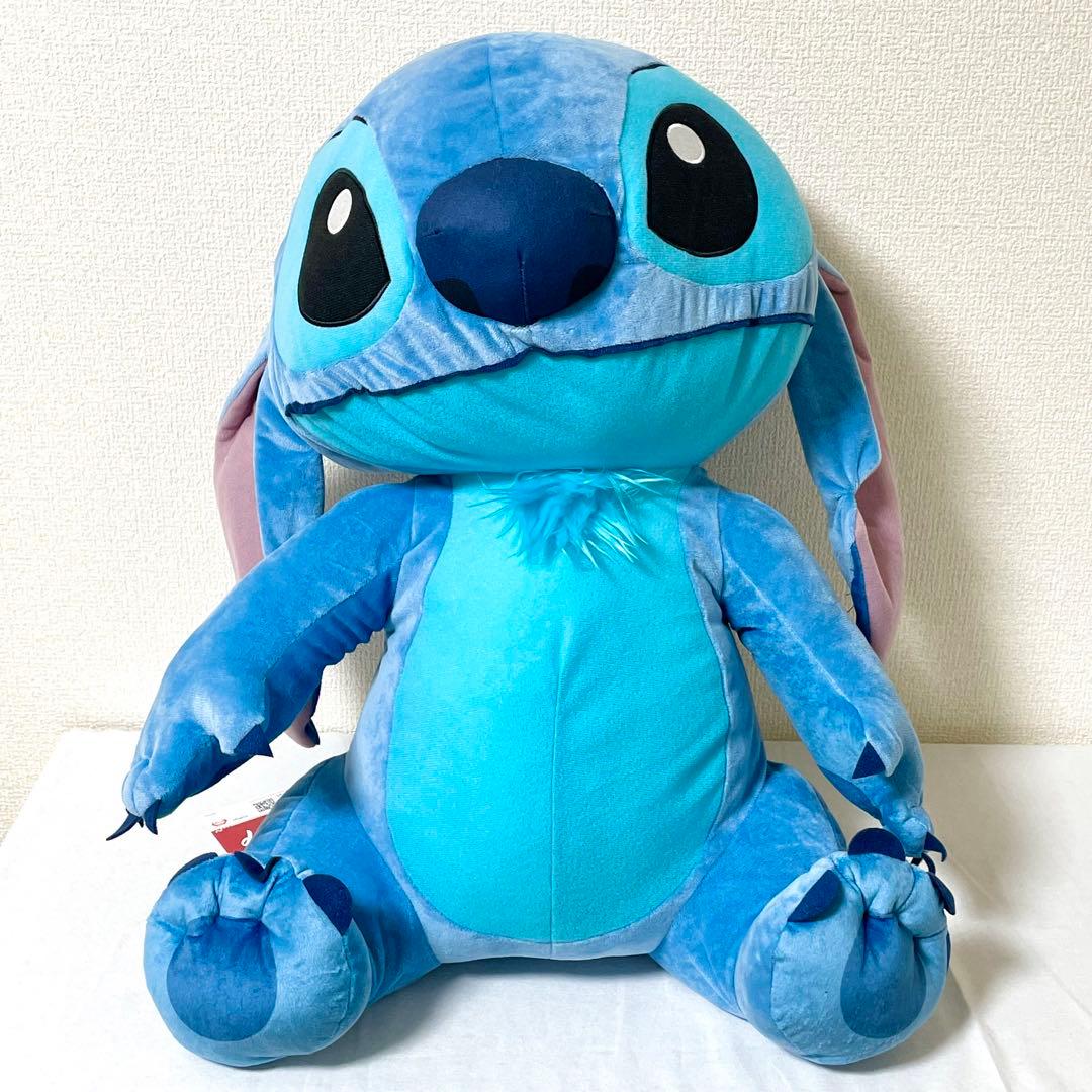 新品】スティッチふわふわくたっと超超BIGぬいぐるみ 約50cm - メルカリ