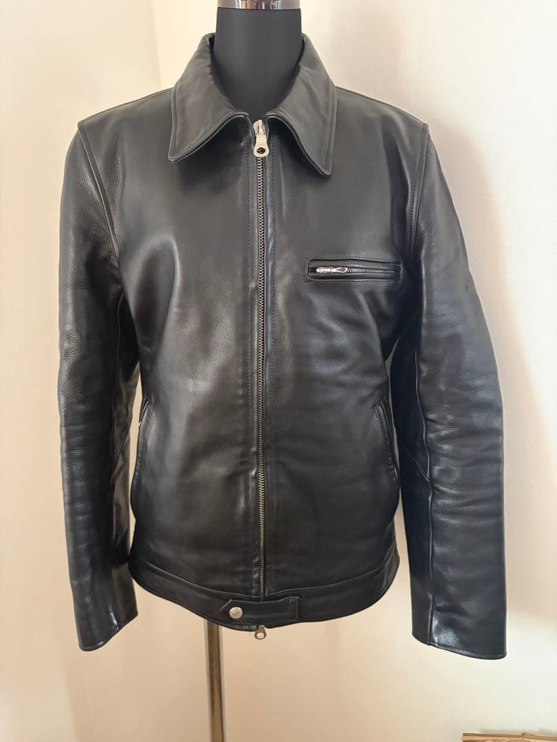 【S】バックボーンザクラシック　レザージャケット　BB10FW-LB32