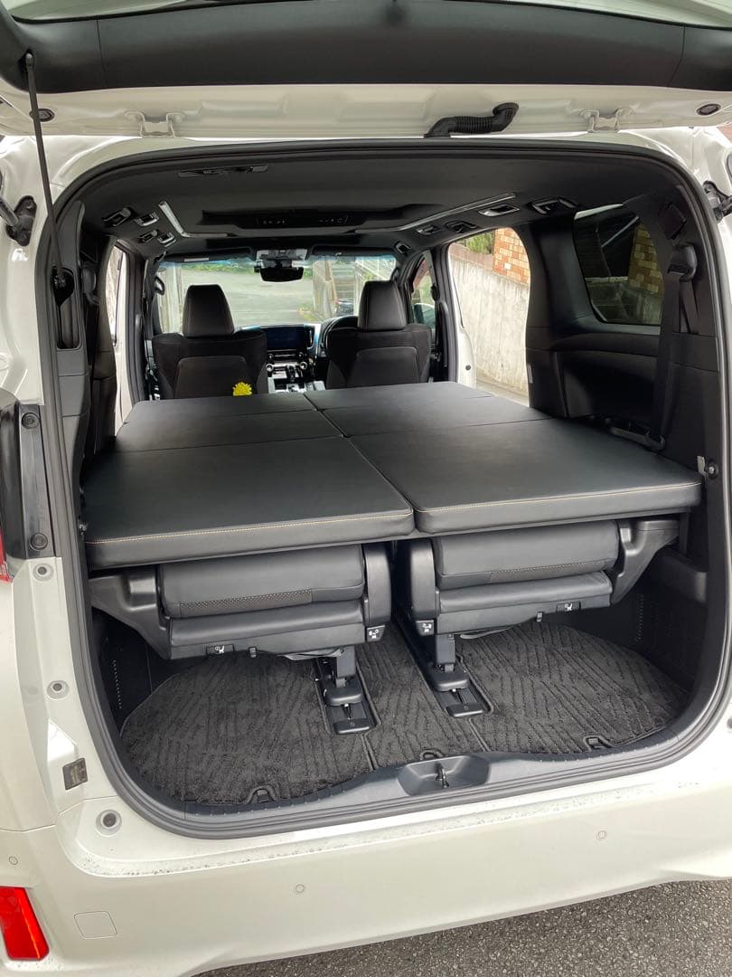 【JapoW】30系アルファードMGR ベッドキット＋ウィンドウスクリーン