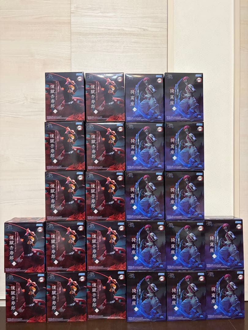 鬼滅の刃XrossLink フィギュア 猗窩座 煉獄杏寿郎 24体セット