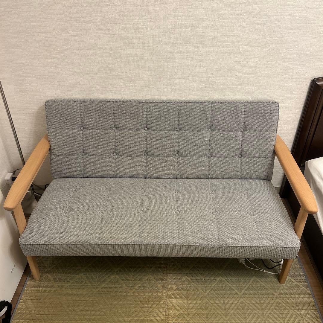 t*5様 カリモク60 Ｋチェア2シーター　ミストグレー カリモク60【正規販売店】 Kチェア 2シーター ミストグレー | 北欧家具