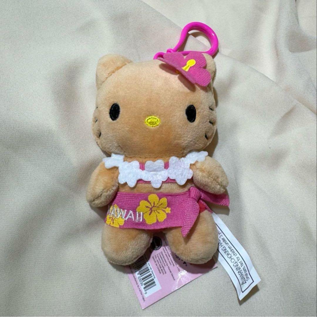 ハワイ ABCストア限定 日焼けキティちゃん アロハ フラダンス