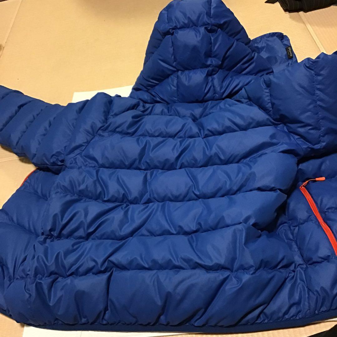 mont-bell フード付きダウンコート ネイビー 150 S115948852 - コート