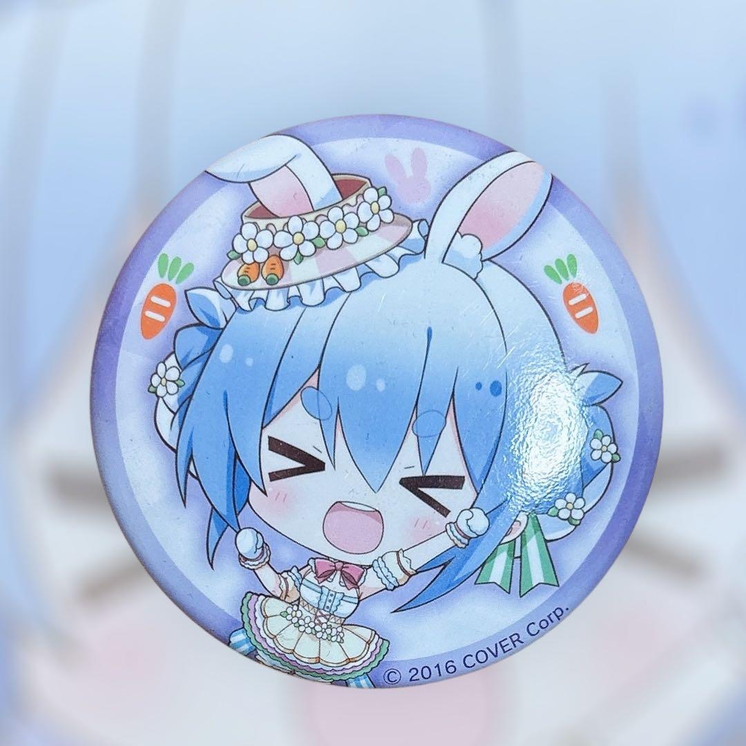 ホロライブ 兎田ぺこら 缶バッジ - メルカリ