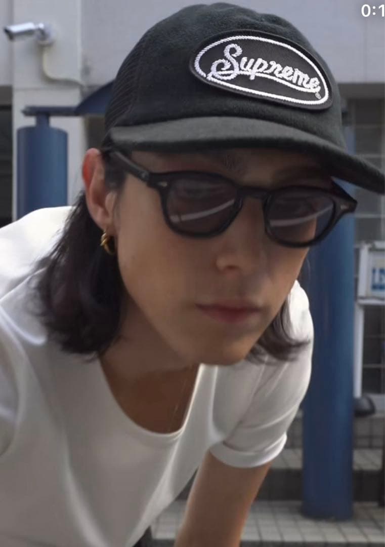 Supreme Terry Mesh Back 5-Panel 黒 モーガン蔵人 - メルカリ