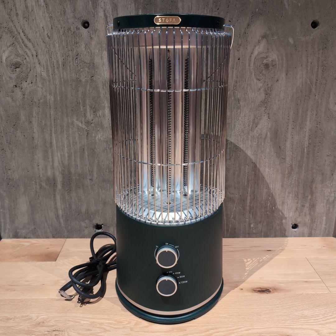 ストゥーファ　グリーン 電気ヒーター 400W/800W/1200W　防水　屋外
