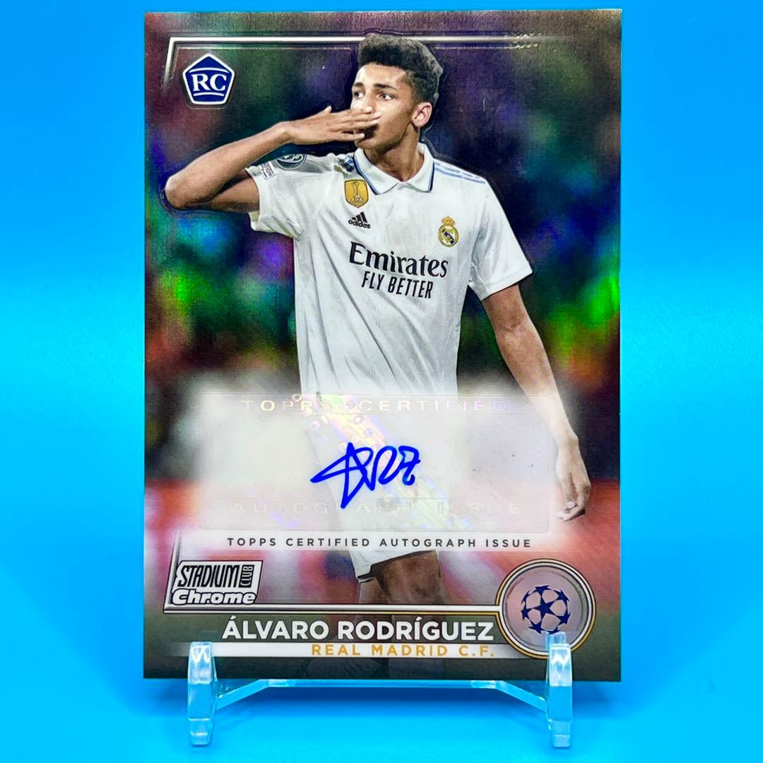 Topps ALVARO RODRIGUEZ アルバロ RC 直筆サインカード - メルカリ
