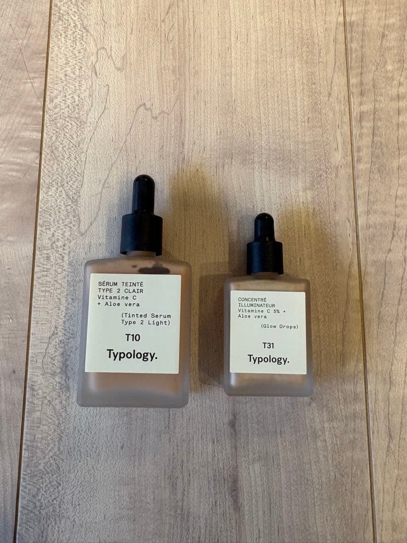 【セット販売】 Typology T31 ティポロジー グロウドロップス