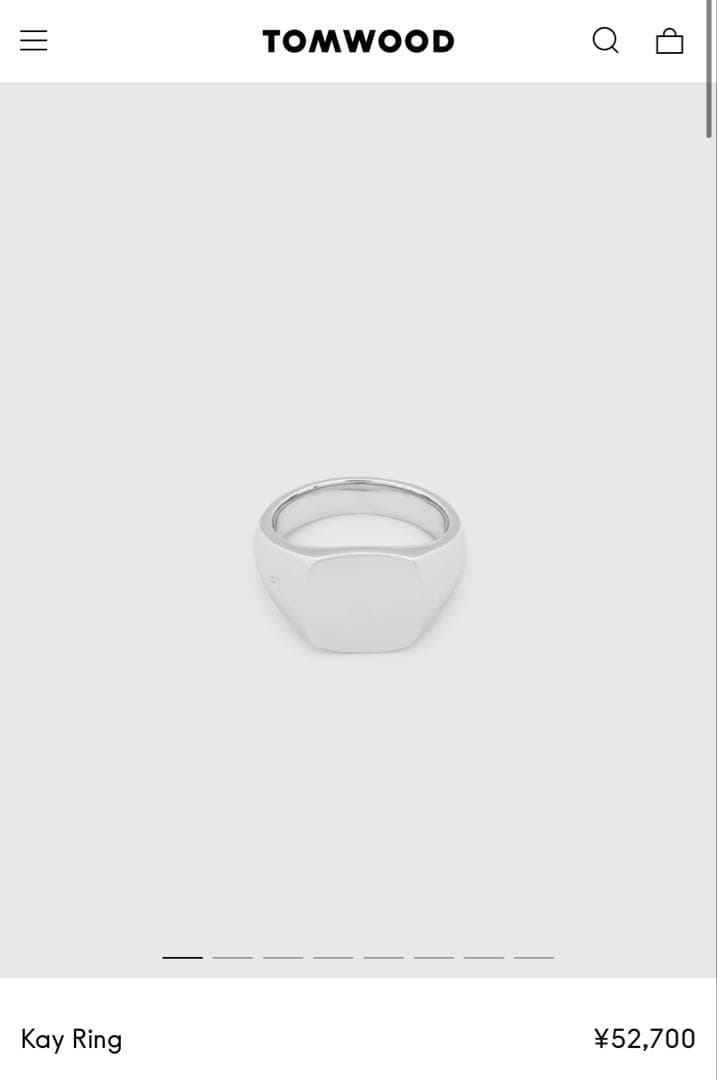 Tomwood Kay Ring サイズ60