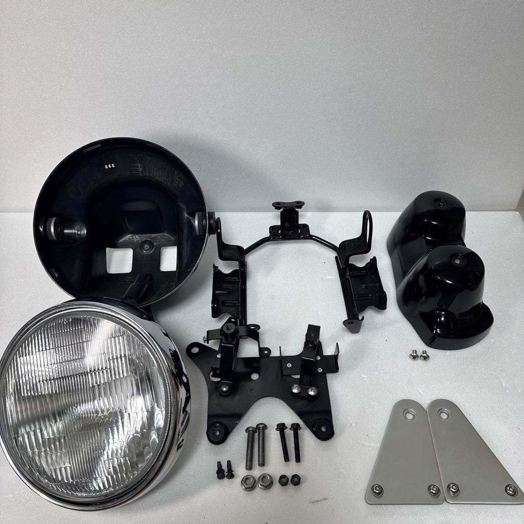 ZRX1200ダエグ用丸目ヘッドライト