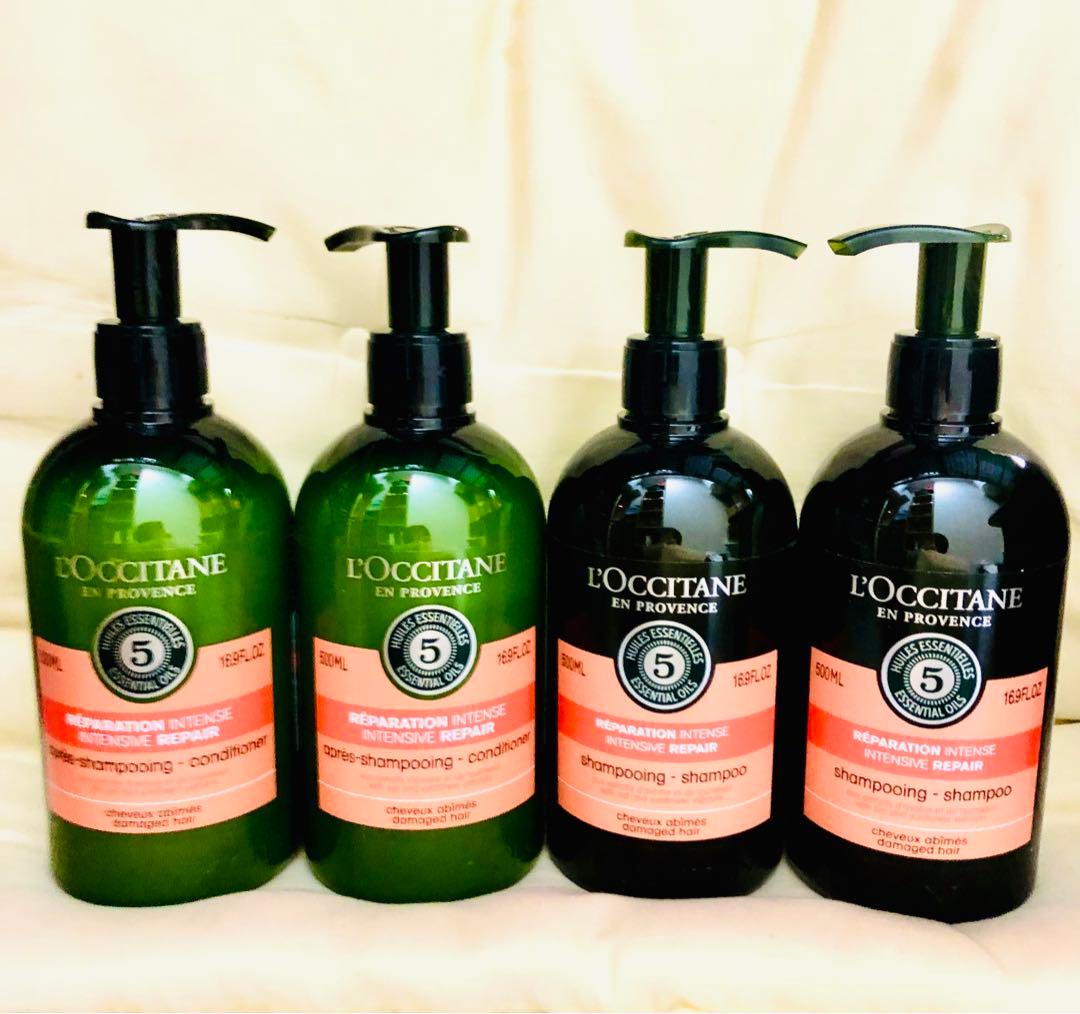計4本 ロクシタン ファイブハーブス リペアリング シャンプー