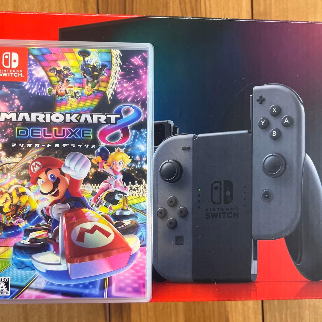 Nintendo Switch 本体 マリオカート8 デラックス付属