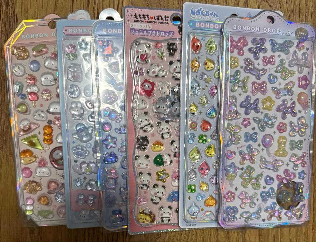 ボンボンドロップシール　プチドロップ　6枚セット　正規品