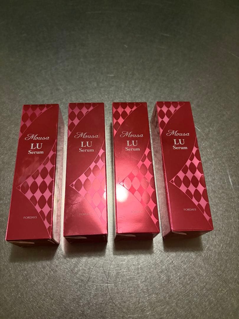 Mousa LU Serum 4本セット　ムーサ　セラム　フォーデイズ　50g