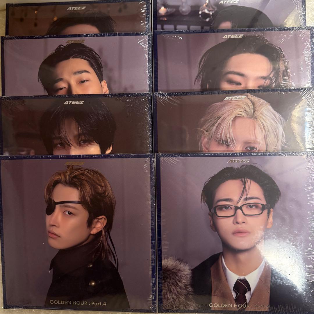 最安値】未開封 ATEEZ デジパック コンプ - メルカリ