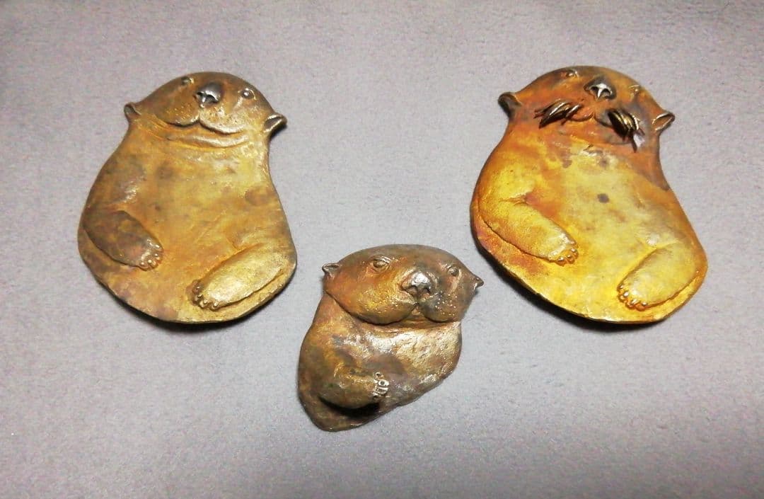 Ocean Life (海の生きもの) 彫刻アクセサリー　4-1A,1B