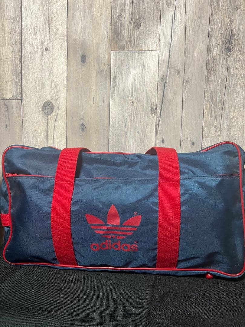 【希少】　adidas 80s ヴィンテージ　スクールバッグ　ボストンバック