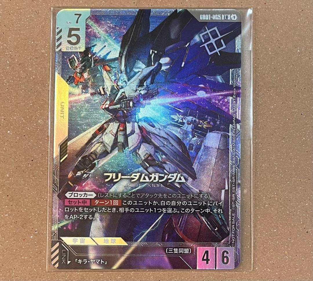 フリーダムガンダム LR＋ ガンダムカード ニュータイプ チャレンジ パラレル