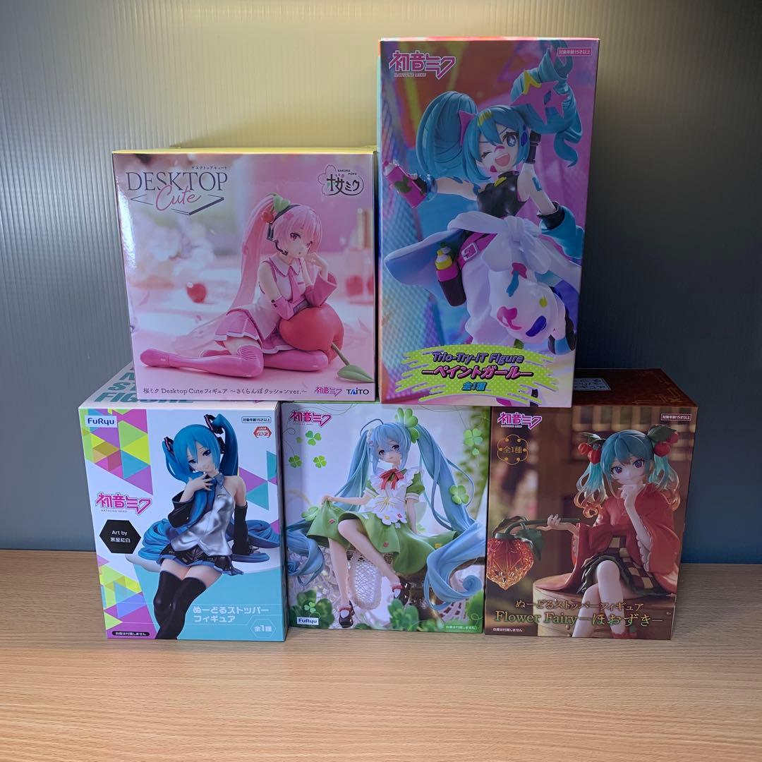 プライズ　初音ミクフィギュア福箱 プライズ「初音ミク Birthday2024 フィギュア Flower ver.」が登場！花