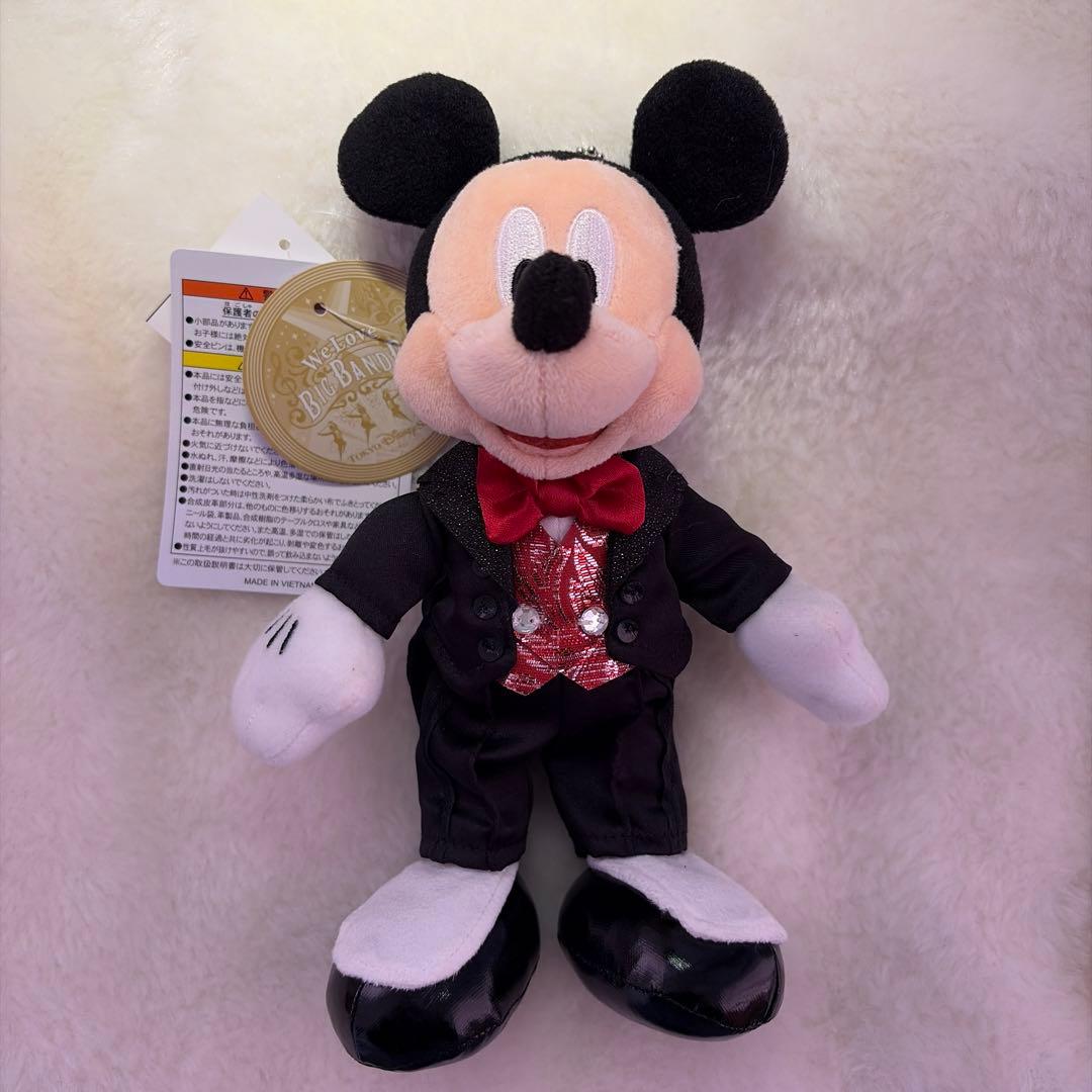 ビックバンドビート ミッキー ぬいぐるみバッジ - メルカリ