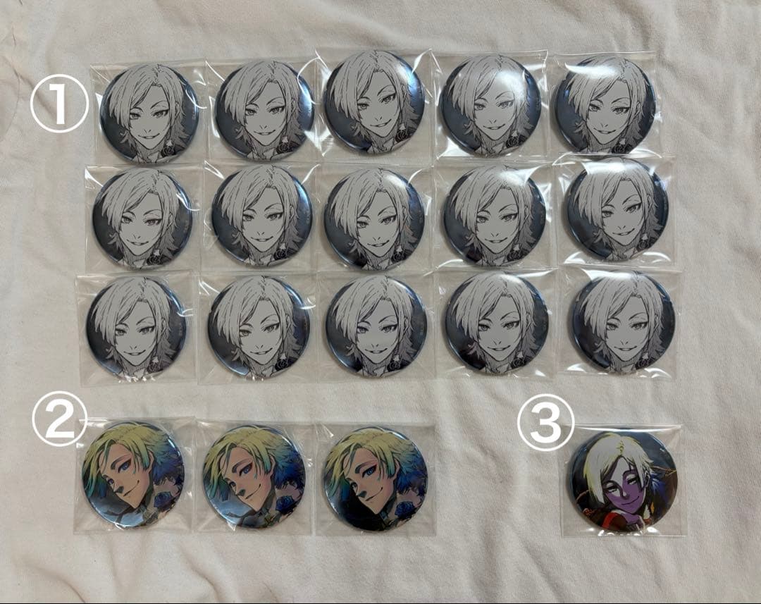 ブルーロック カイザー 缶バッジ ブルーロック展