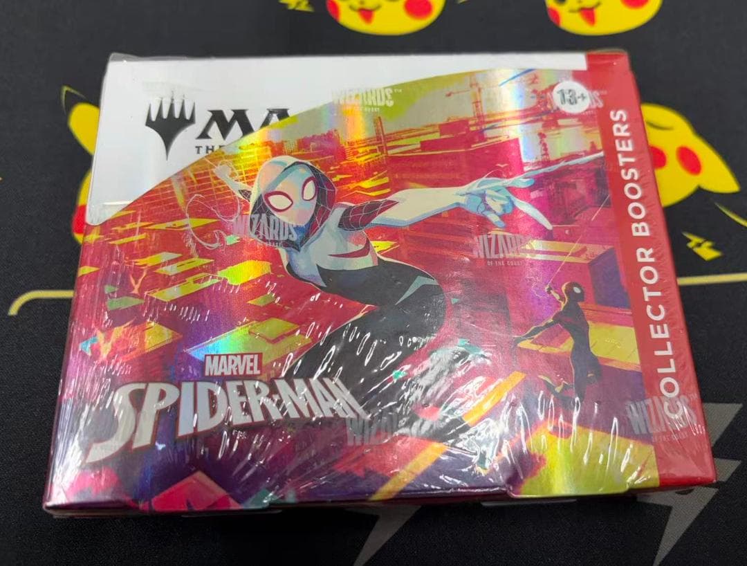 MTG スパイダーマン コレクターブースター 英語版 未開封 1BOX mtg スパイダーマン コレクターブースター 未開封boxシュリンク付 英語