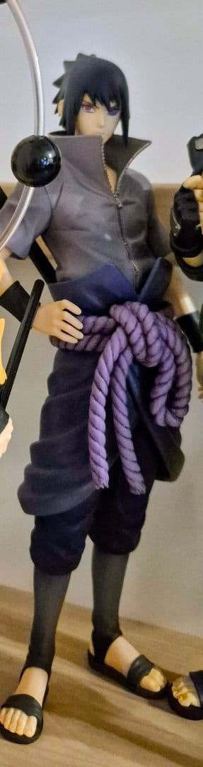 一番くじ ナルト サスケ 輪廻写輪眼 フィギュア 開封品 火の意志