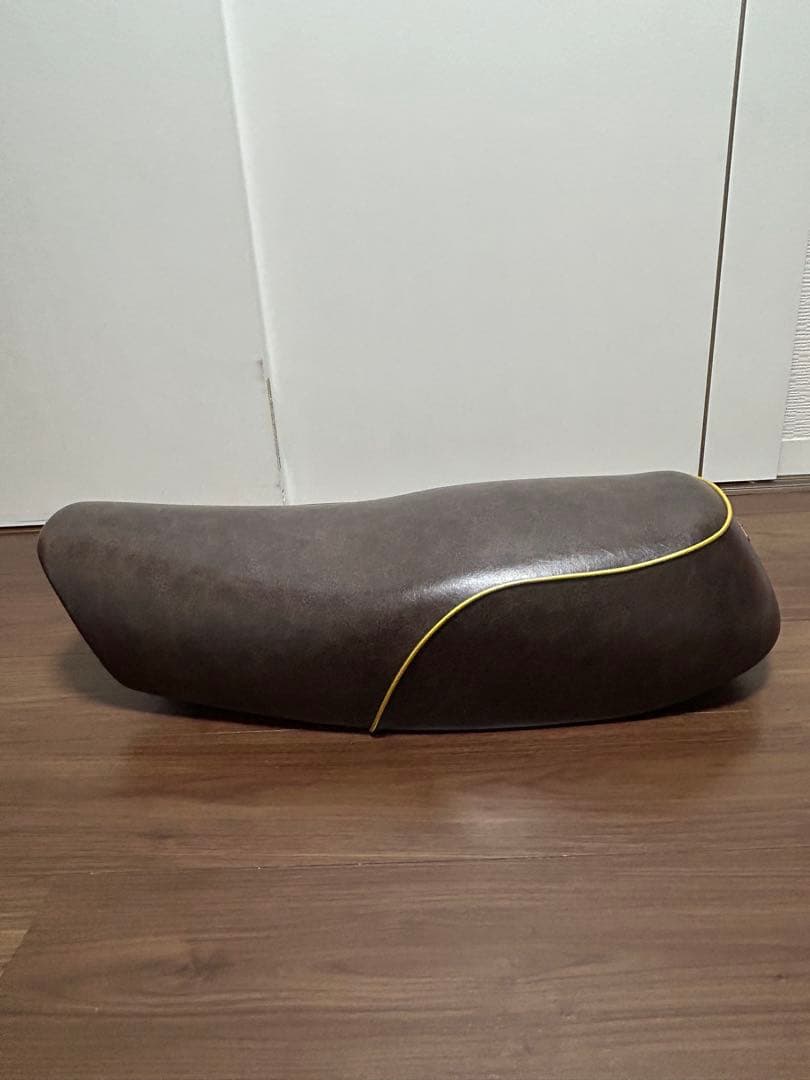 美品■K&H ダブルシート Bパイピング SR400/FI 10'〜最終5型まで ダブルシートB パイピング K＆H（ケイアンドエイチ） SR400 FI（10〜17