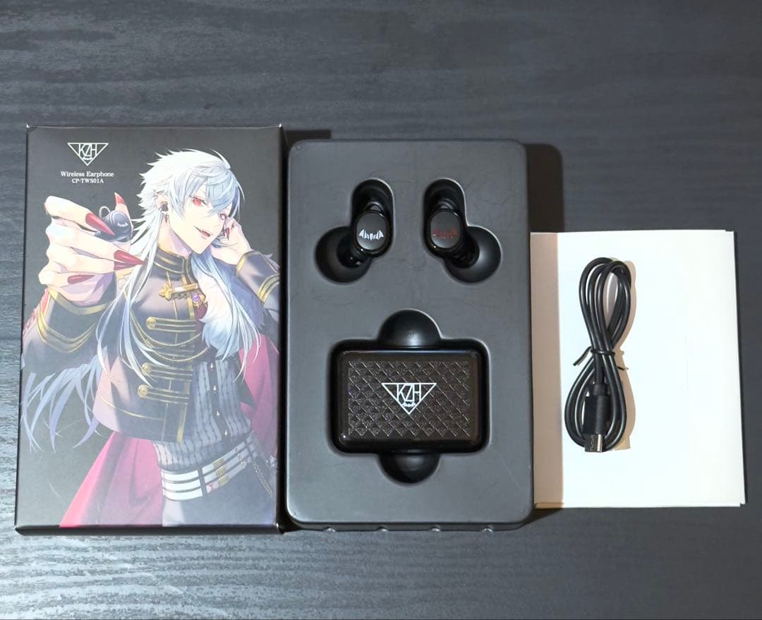 にじさんじ　葛葉　 ONKYOコラボ　ワイヤレスイヤホン 葛葉×オンキヨーコラボイヤフォン。録り下ろしボイス収録 - AV Watch