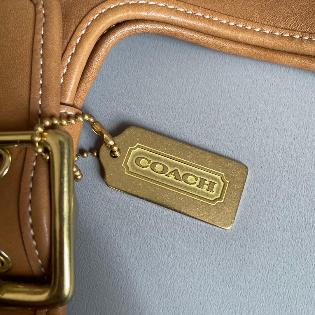 COACH 】 オールドコーチ ショルダーバッグ 9340 ブラウン - メルカリ