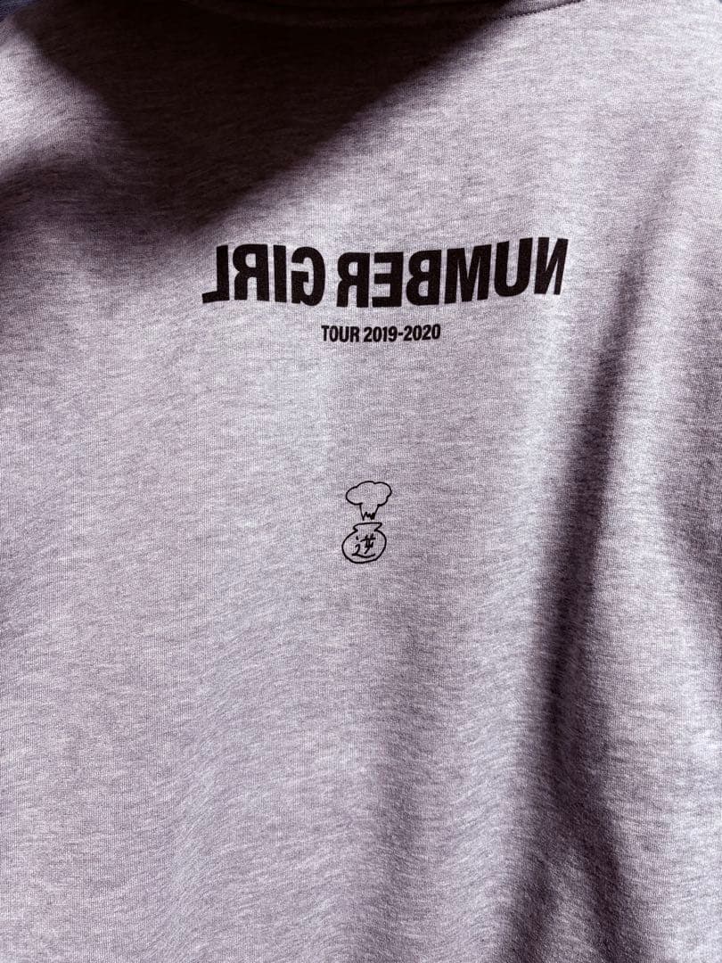 希少】NUMBER GIRL 逆噴射 パーカー グレー LLサイズ - メルカリ