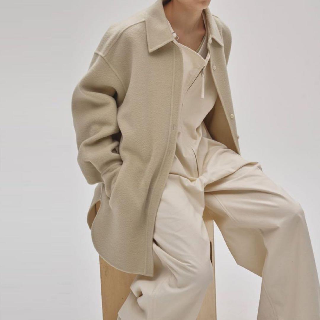 todayful ウールシャツジャケット