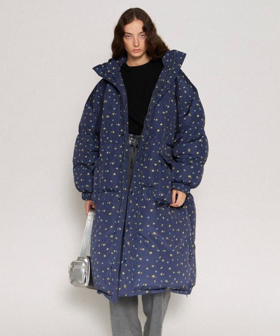 フラワーロングダウンコート MAISON SPECIAL メゾンスペシャル 美品】フラワー ロングダウンコート MAISON SPECIAL - メルカリ