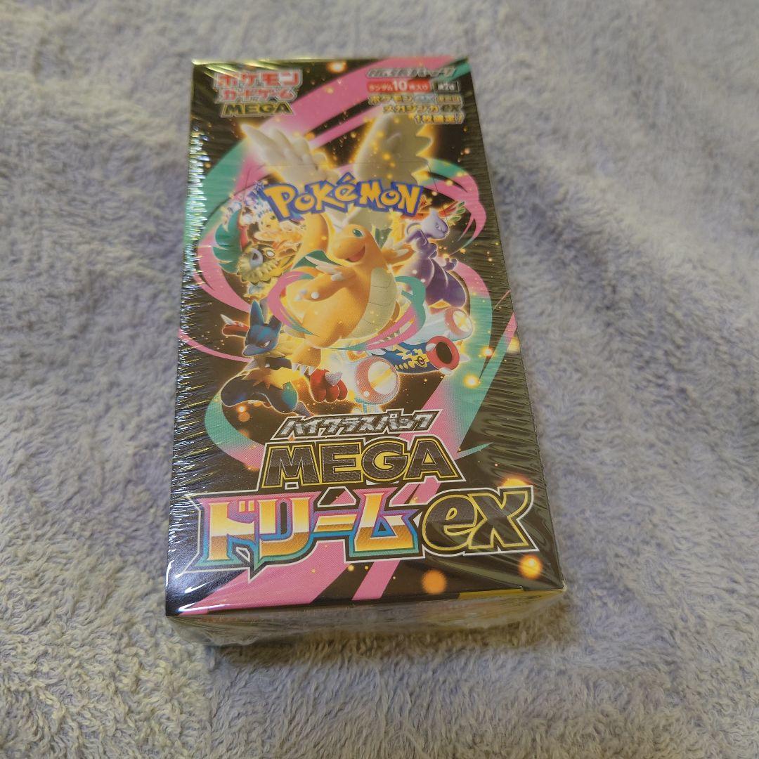 ポケモンカードゲーム MEGA ドリームEX１BOXシュリンク付