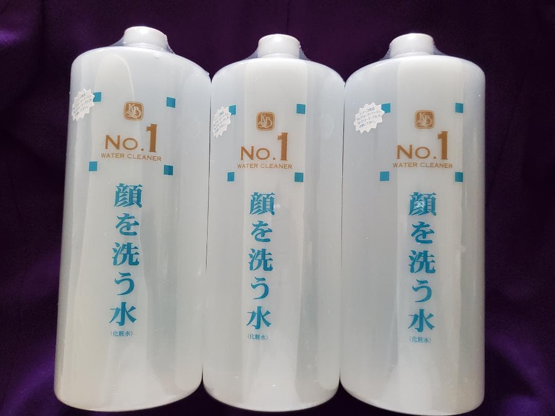 顔を洗う水 　No.1 1000ml　3本セット