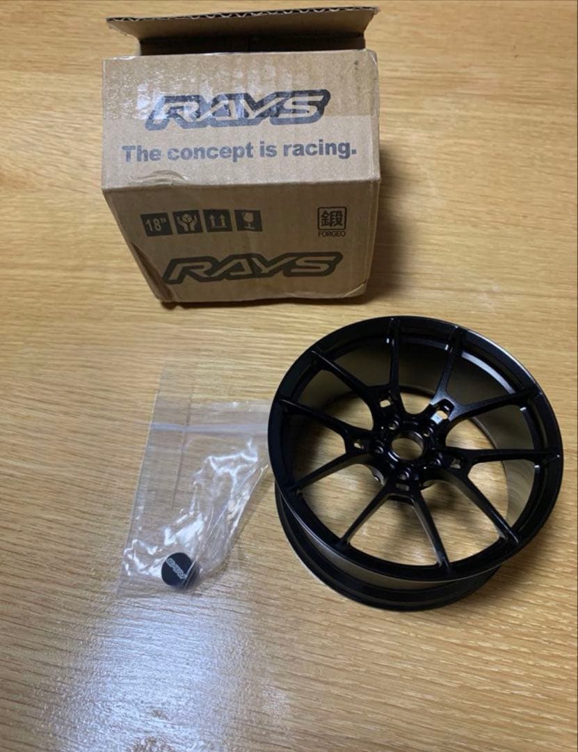 《新品未使用》ミニチュアオブジェ レイズ RAYS G025 ホイール 1/5