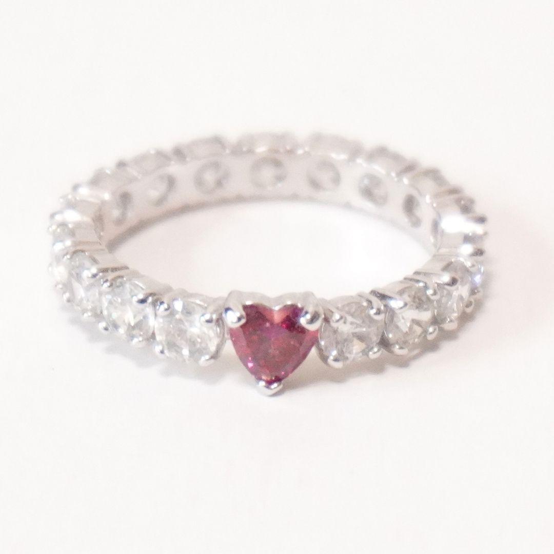 スワロフスキー LOVE リング