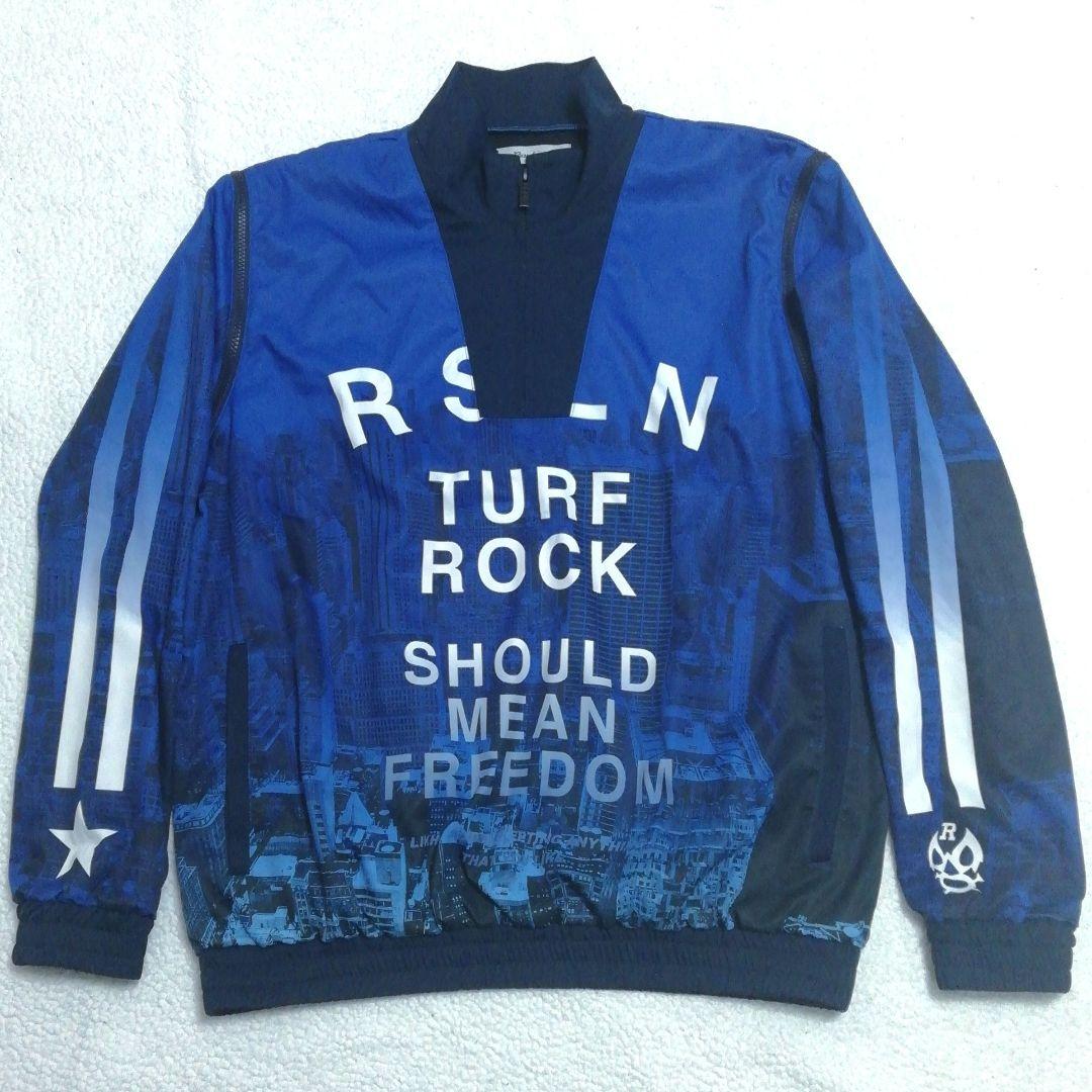 ラッセルノ 2wayハーフジップジャケット(6)ベスト 裏地発熱 防寒 紺☓青色 ラッセルノ 2wayハーフジップジャケット(6)ベスト 裏地発熱 防寒 紺