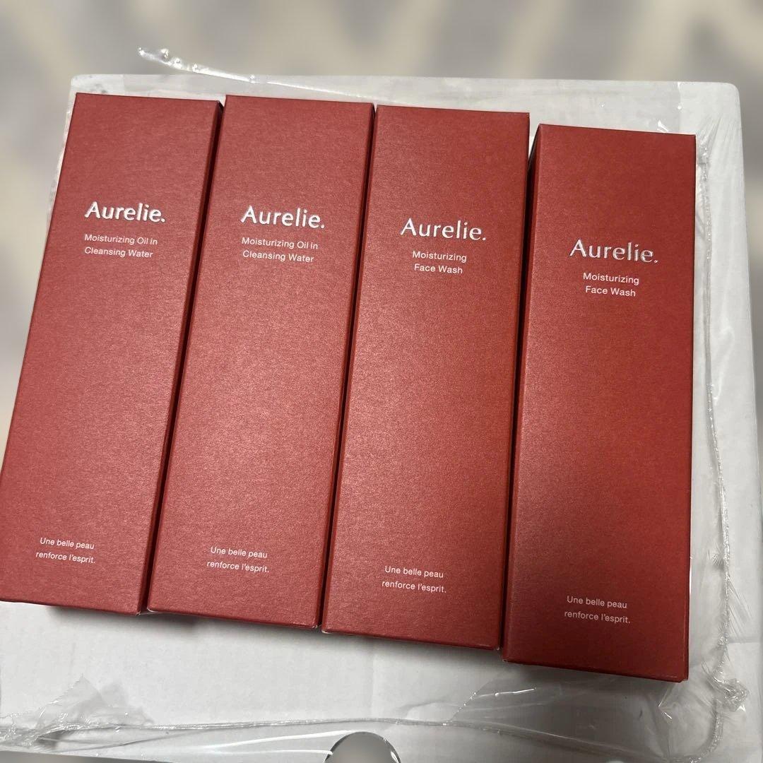 オレリー　洗顔　クレンジングセット 4本