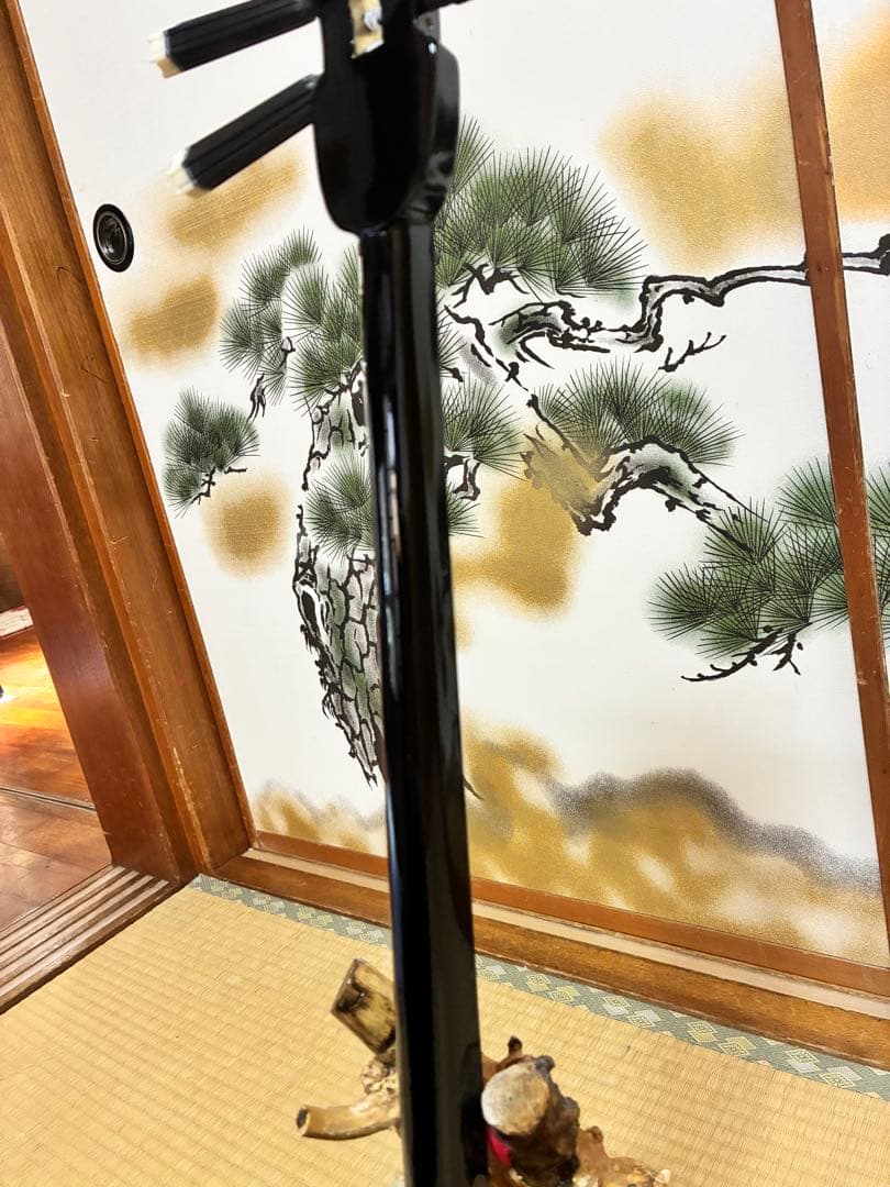 沖縄三線！貴重！知念大工型！本張り【一枚張り】 - メルカリ