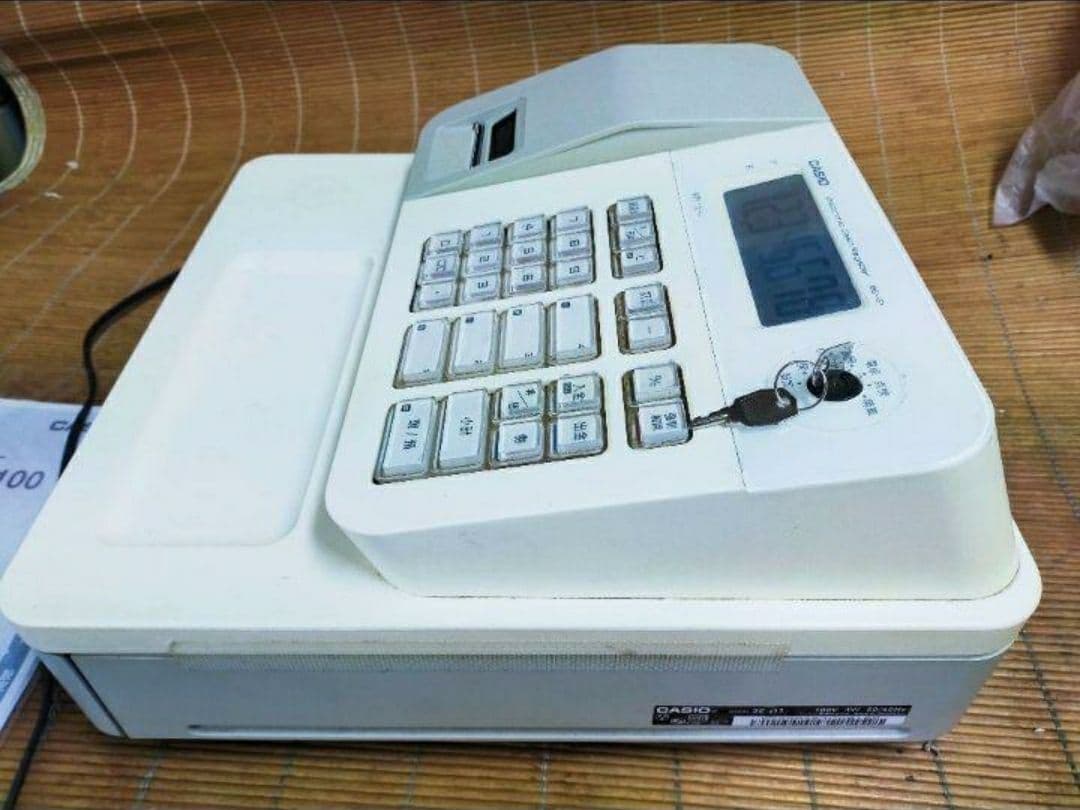 カシオレジスター SE-G1 中古品 人気機種感熱紙 送料無料 617706